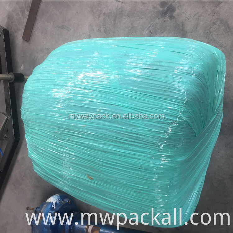 Full automatic mini round hay balers price /silage packing machine